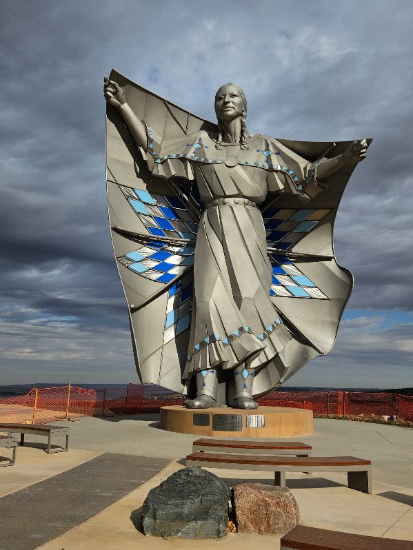 chamberlain native american sculpture
